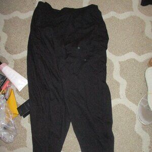 Eileen Fisher Black tencel nylon blend pull on ankle